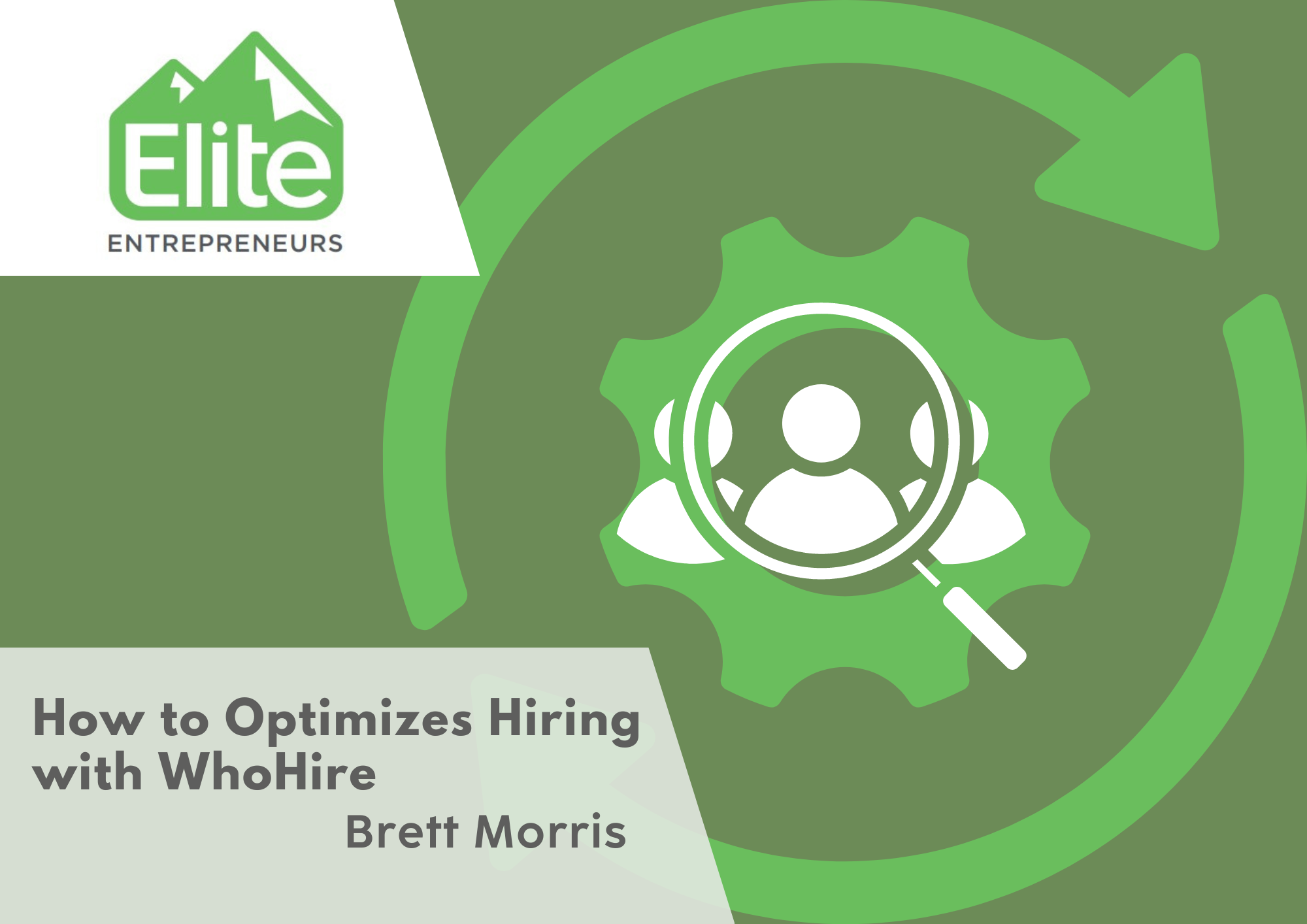 How Brett Morris Optimizes Hiring with WhoHire